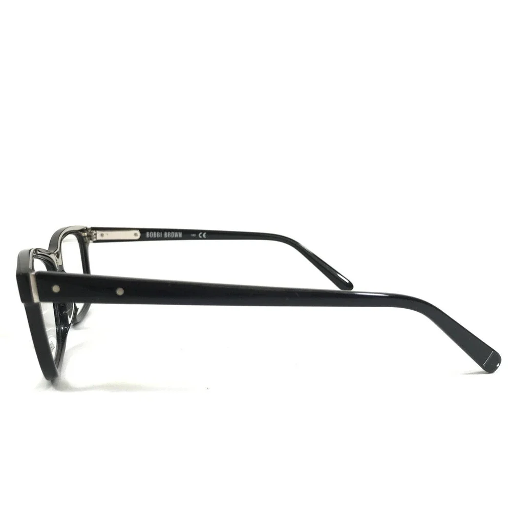 Bobbi Brown Eyeglasses Frames THE WILSON 0807 Black Rectangular 51-15-140